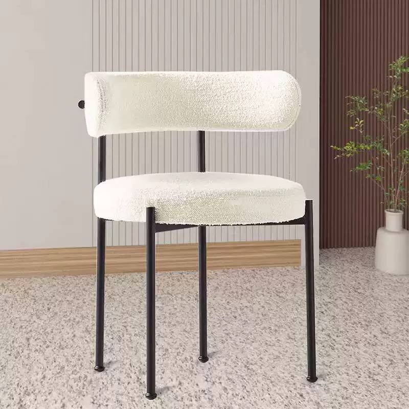 Amelia Boucle Dining Chair