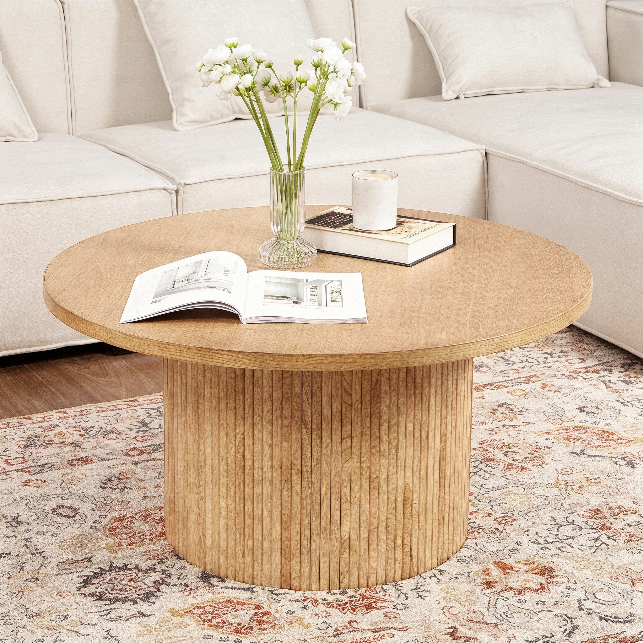 Aria Fluted Coffee Table