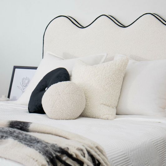 Charlotte Curvy Bed headboard - Queen