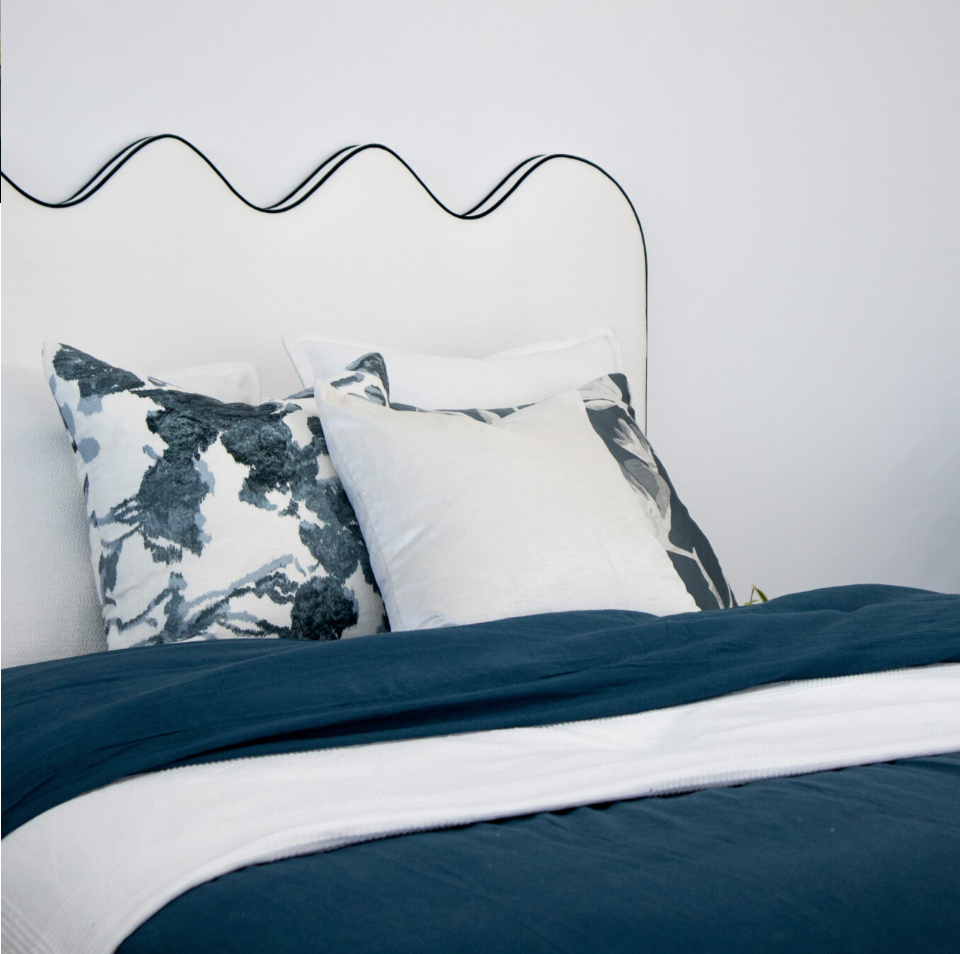 Charlotte Curvy Bed headboard - Queen