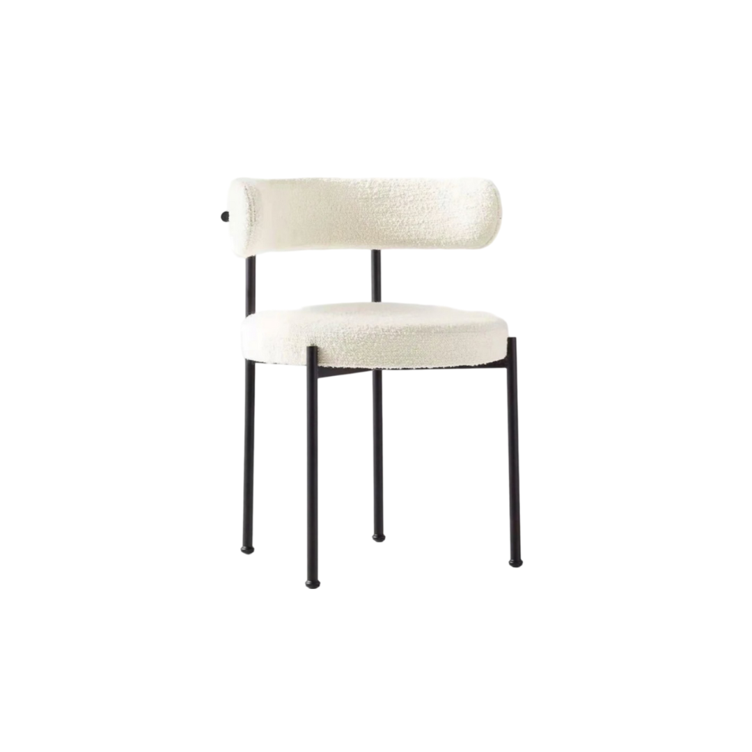 Amelia Boucle Dining Chair