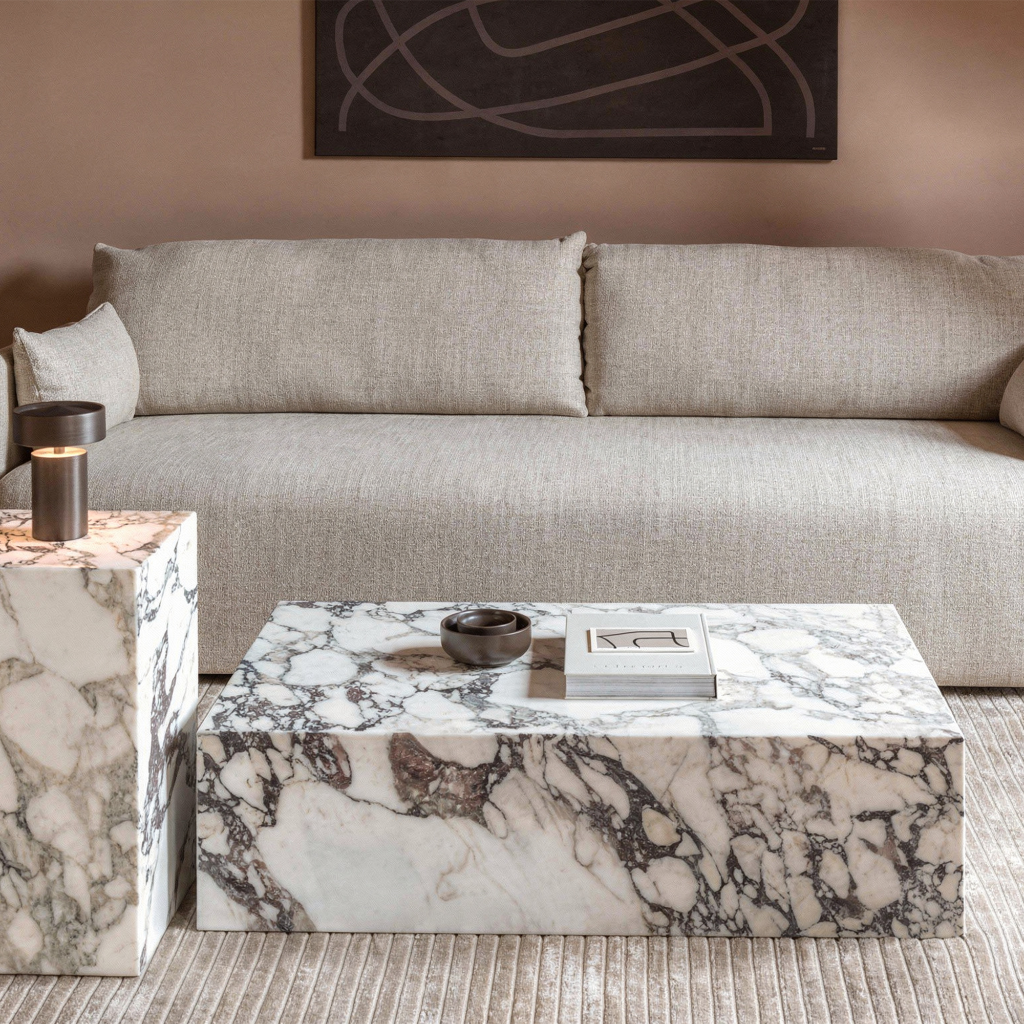 Evora Arabescato Coffee Table