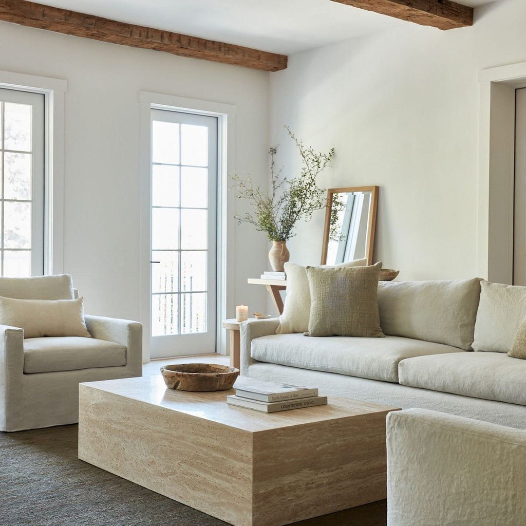 Pietra Travertine Coffee Table