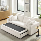 Luxe Boucle Sofa Bed