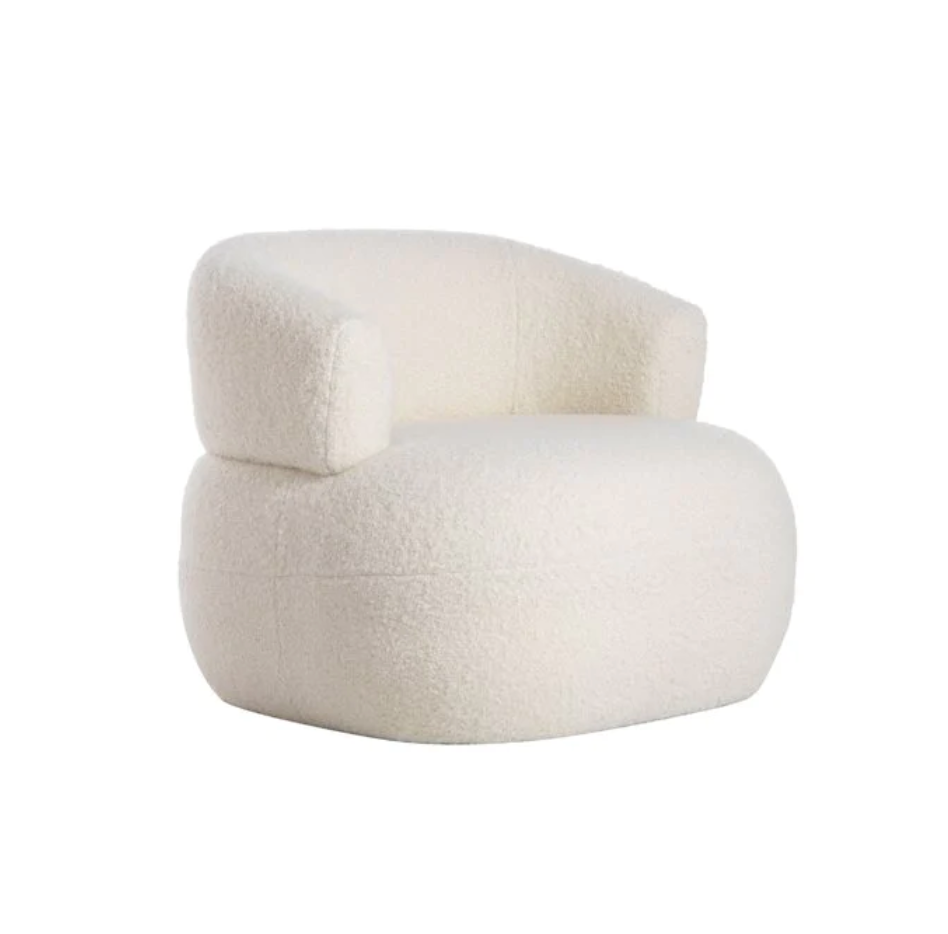 Miller U-Shaped Plush Armchair