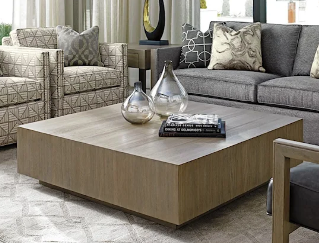 Rasha Beech Wood Coffee Table