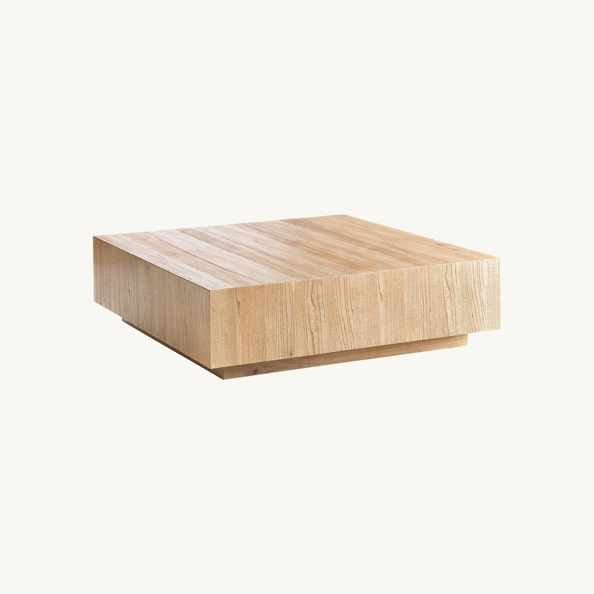 Rasha Beech Wood Coffee Table