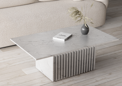 Carrara Marble Coffee Table