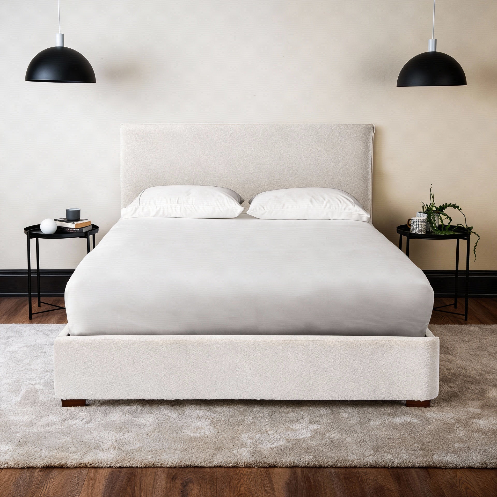 Serenity Rectangular Bed Headboard - King