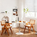 Vintage Rattan Beech Wood Chair