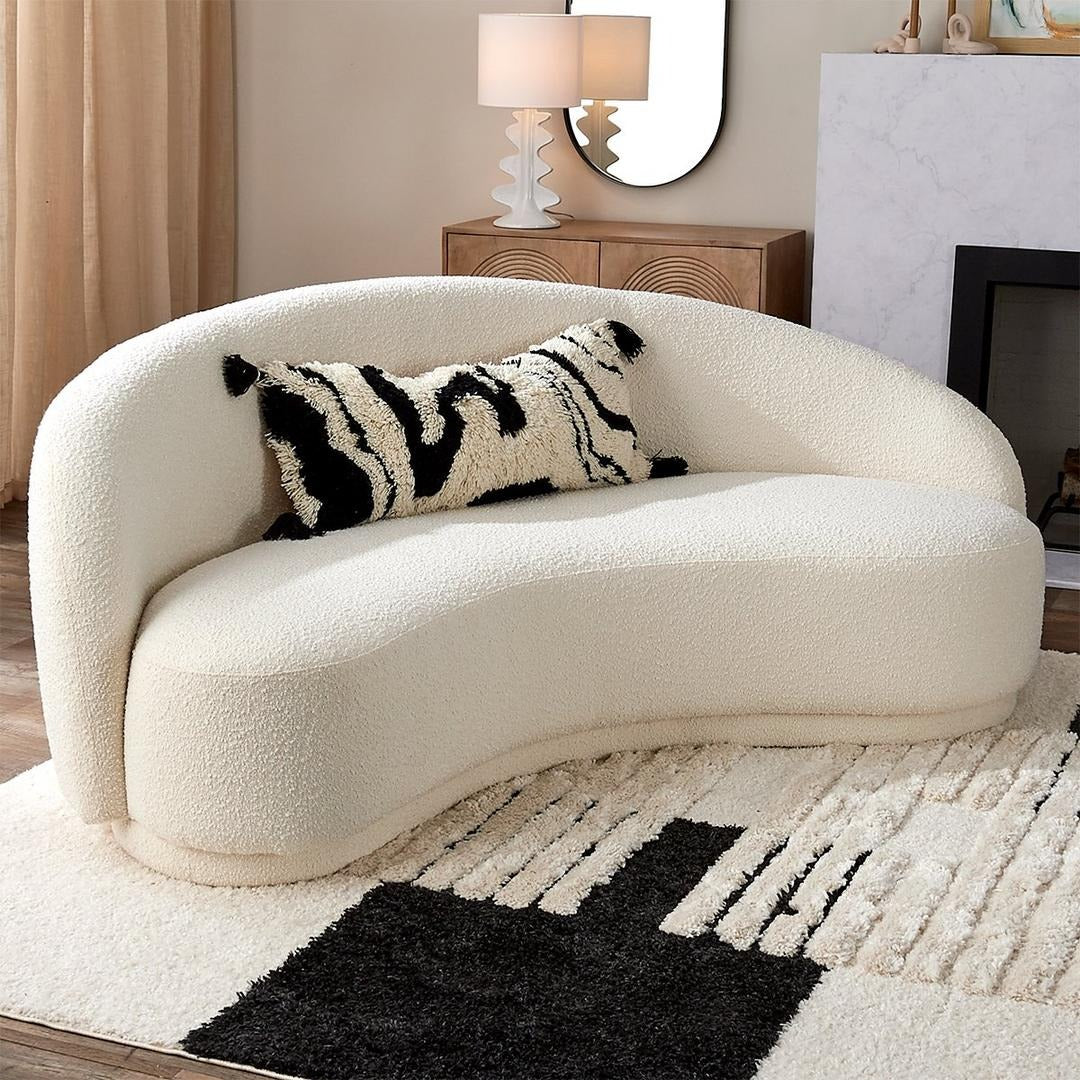 Ella curved sofa