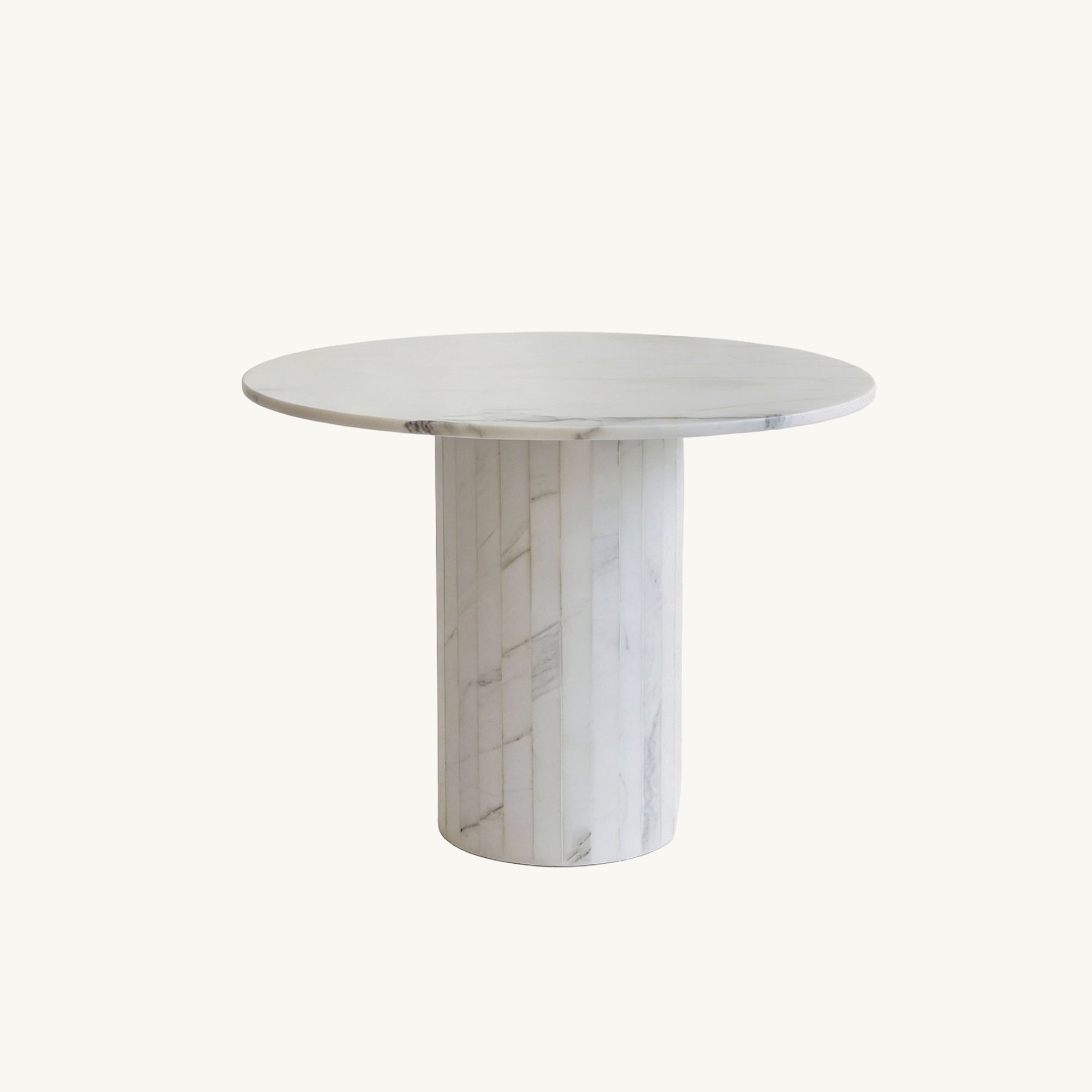 Aurora Round Marble Dining Table