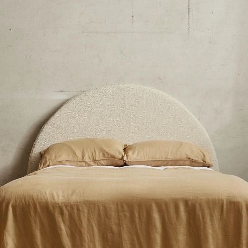 Beatrix Half Moon Bed Headboard