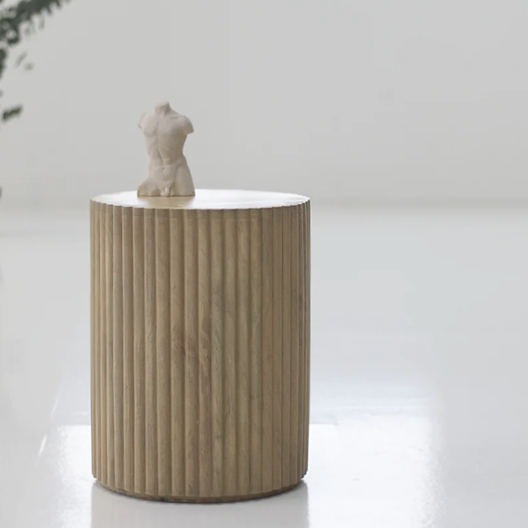 Hema Ribbed Side table
